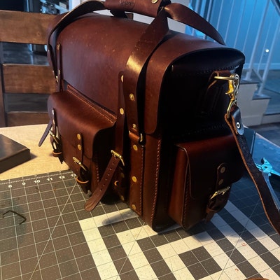 Buy Bag Pattern Pdf Download Leather DIY Explorer Bag Video Tutorial ...