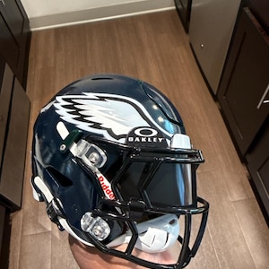 3D Printed Philadelphia Eagles Dark Green Metallic Standard Logo Riddell Speedflex Mini Helmet With Custom Visor and 3D Bumpers - Etsy 3D Printed Philadelphia Eagles Dark Green Metallic Standard Logo Riddell Speedflex Mini Helmet With Custom Visor and 3D Bumpers - Etsy