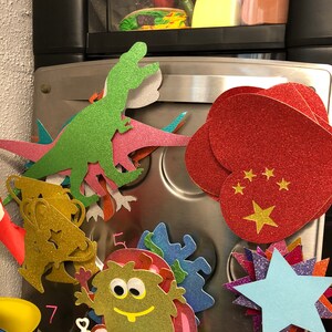 Individual Glitter Color Ice Creams Set of 5 Props for Teaching English ...