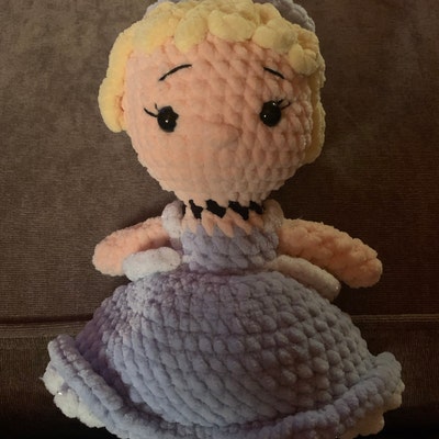 2in1 PDF Crochet Doll Pattern Rapunzel and Pascal/ Princess Crochet ...