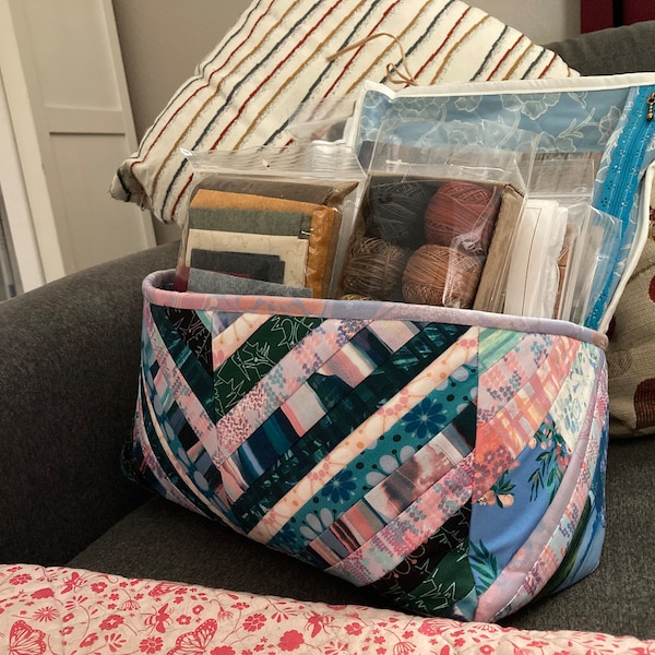 Tubby Boxes Sewing Pattern: Fabric Baskets in 4 Sizes (PDF Download) - Etsy