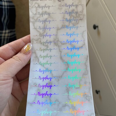 Custom Poem or Quote Sticker Vintage Paper Background Your Words, Quote ...