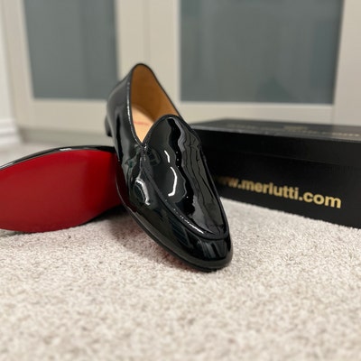 Merlutti Black Velvet Gold Tassel Prom Wedding Loafers - Etsy