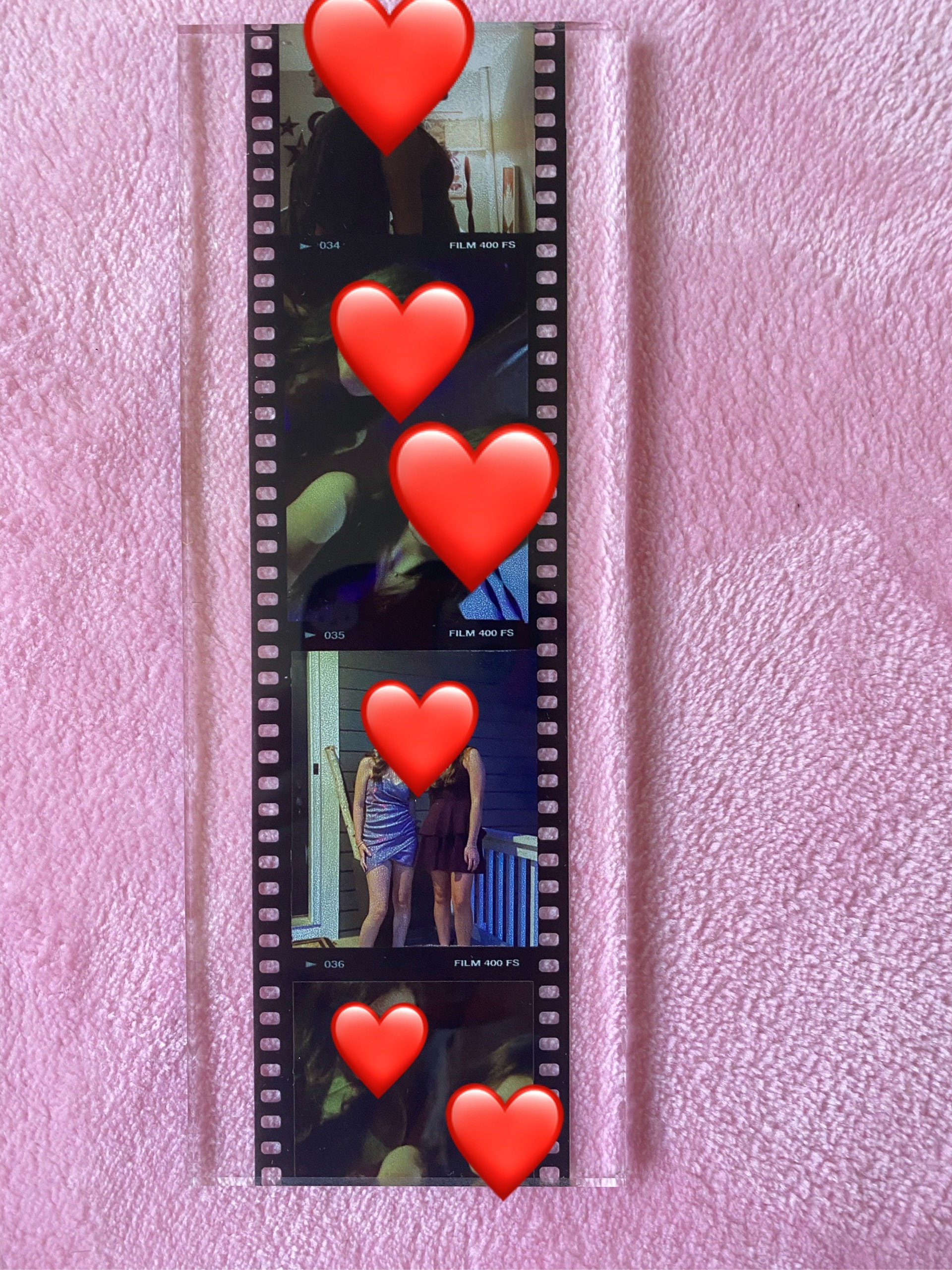 Personalized Film Photo Gift Acrylic Stand Custom Couple Photos Bestfriend Family Memory Anniversary Gifts for Her Meaningful Photo Keepsake