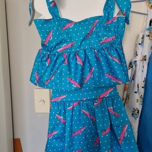 MEADOW Dress, Vintage Oversized Sailor Collar Dress, PDF Sewing Pattern ...