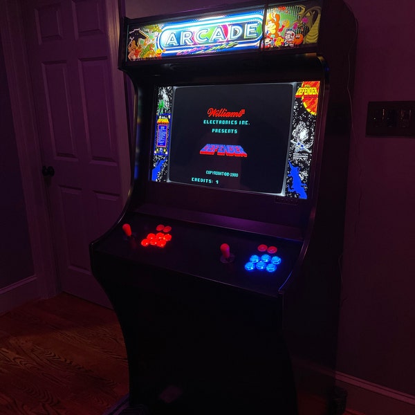 Mame Arcade Multicade Marquee for Reproduction Header/backlit Sign - Etsy