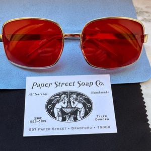 Paper Street Soap Co. fight Club サングラス Tyler Durden Fight Club Movie Sunglasses Accurate Mayhem Scene