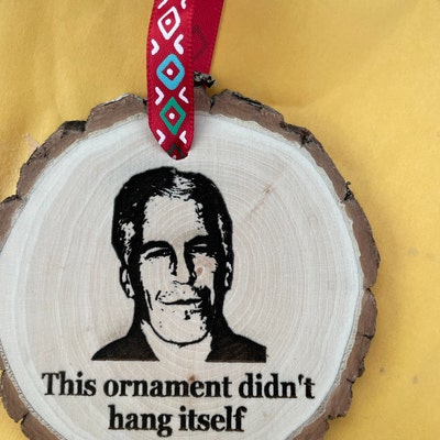 This Ornament Didn't Hang Itself Wooden Christmas Ornament, Jeffrey