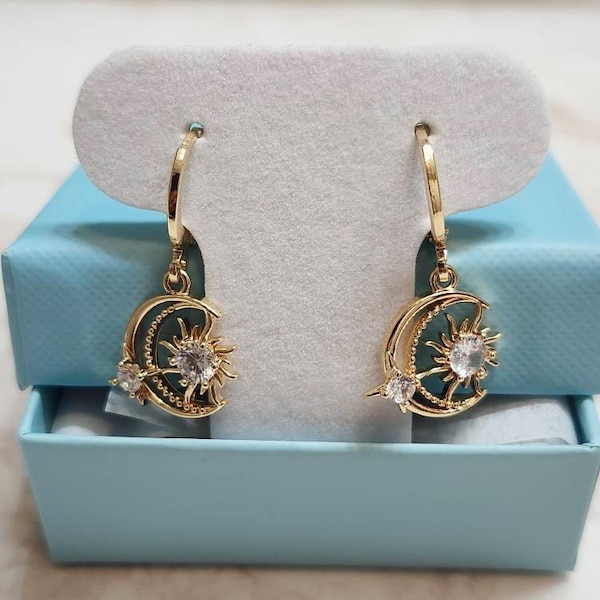 The Mismatched Charm Hoops (Copy)