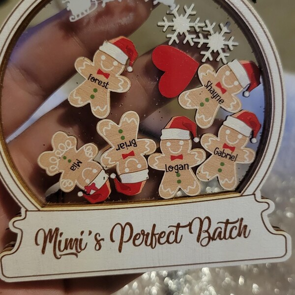 Personalized Snowman Family Christmas Sticker Decal & Fridge Magnet - Custom Text For Papa, Nana, Etc.