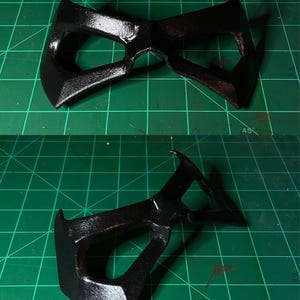 Red Hero inspired Mask template 1