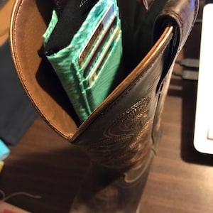 Boot Phone-wallet Clips Inside Your Boot - Etsy