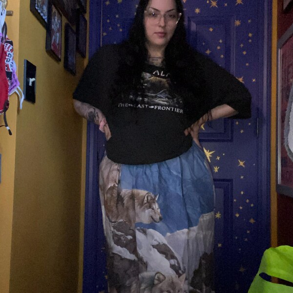 Black Cow Hyde Ribbon Skirt - Etsy