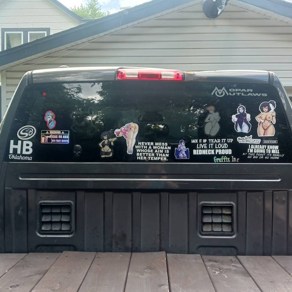 Raven Anime Girls Sticker Waifu Stickers Decal Vinyl - Etsy