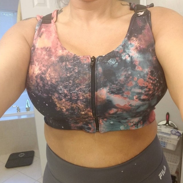 Post Surgical Sports Bra Breast Augmentation Comfort Etsy