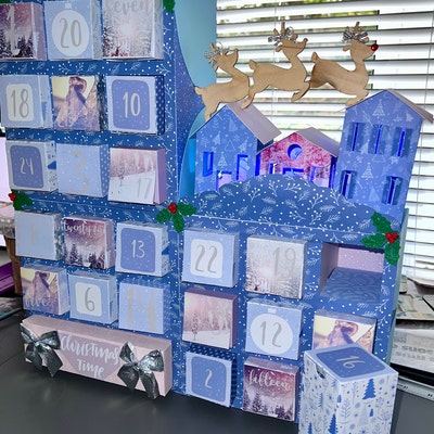 SVG Files for This Advent Calendar for Miniatures - Etsy