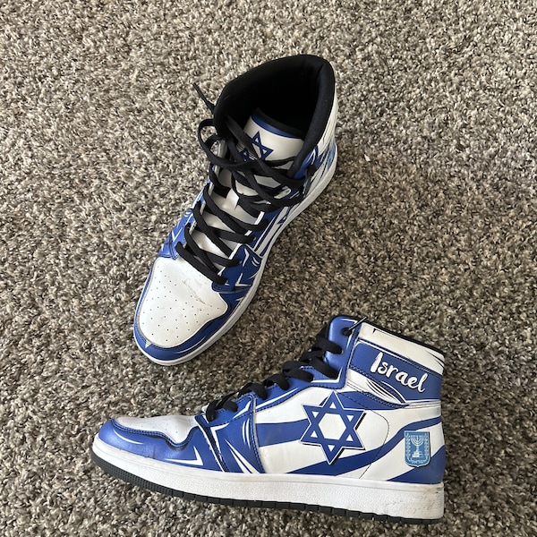 Palestine Flag Products - Sustainably Made Women’s high top canvas shoes