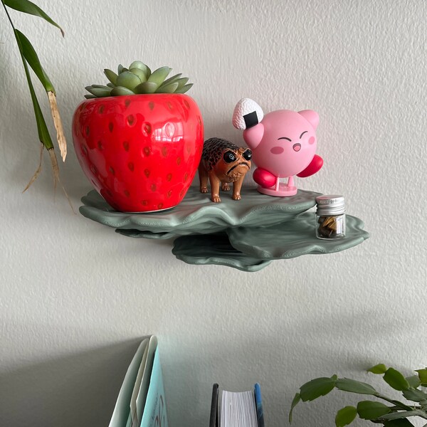 Ostrea Fungus Mushroom Shelf | Floating Shelf With Unique Matte Decor ...