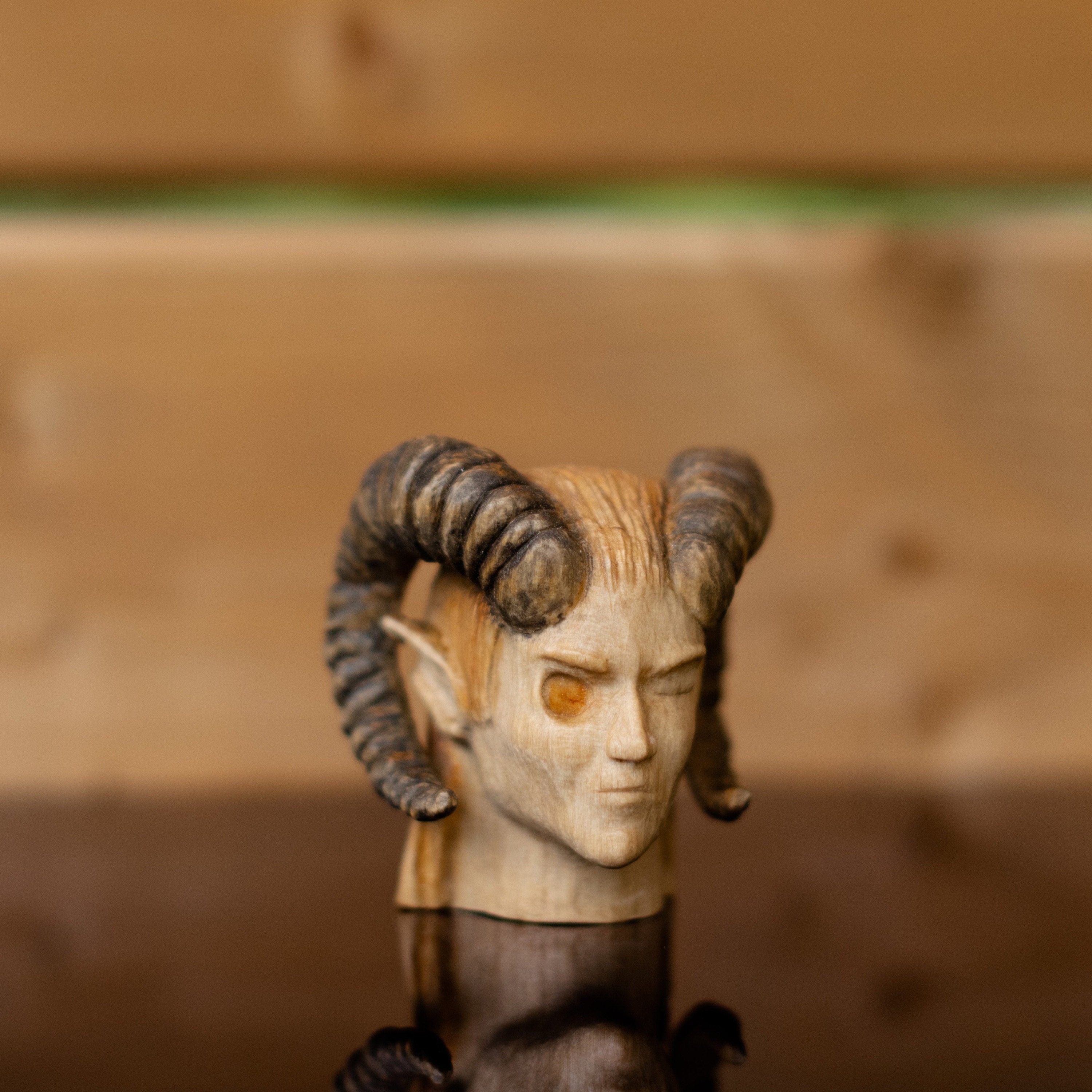 Cthulhu Cigar Holder Custom Wooden Craft