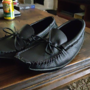 Mens Canoe Moccasins Etsy UK