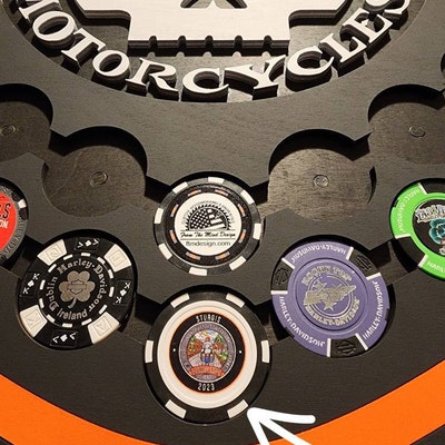 Custom Printed Poker Chips Full Color Logo Poker Chips Custom Golf Ball ...