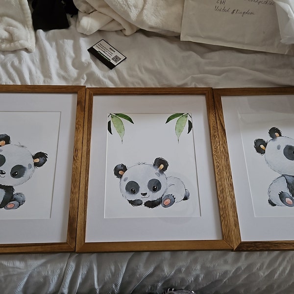 Panda Poster Baby Boy Nursery Wall Decor Children Art Printable Kids ...