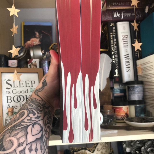 Sprayed Edges as a Service Solid and Ombre Bookish Signs and More