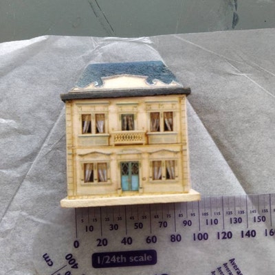 Dollhouse Miniature Scale Ruler / Converter Automatic Measuring Tool ...