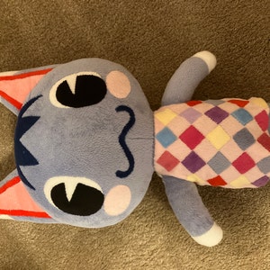Papi Animal Crossing Plush Toy Papi Lazy Horse Villager Animal - Etsy