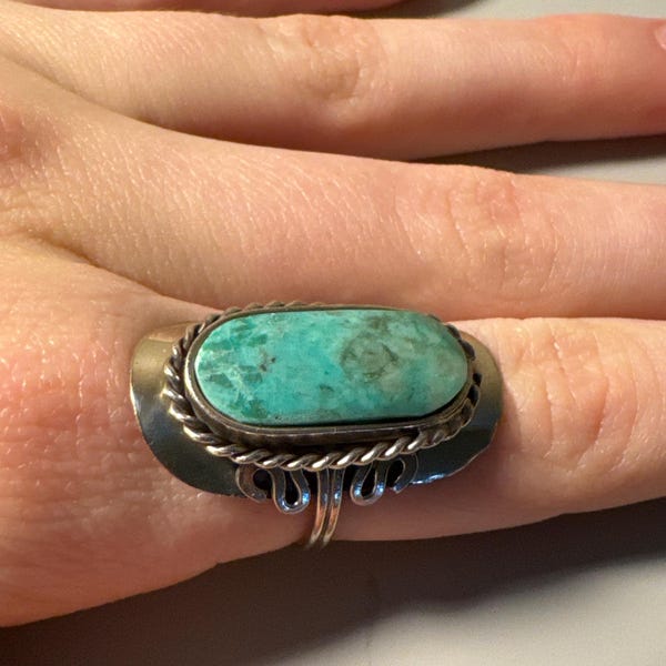 Adjustable Peruvian Stone Rings ~ Authentic Gemstone ~ Unique Rare ...
