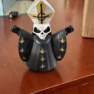 限定完売！ghostパパ エメリタス II レジン製ミニ像Monstarz NOV198725 - MONSTARZ GHOST PAPA EMERITUS II MINI STATUE