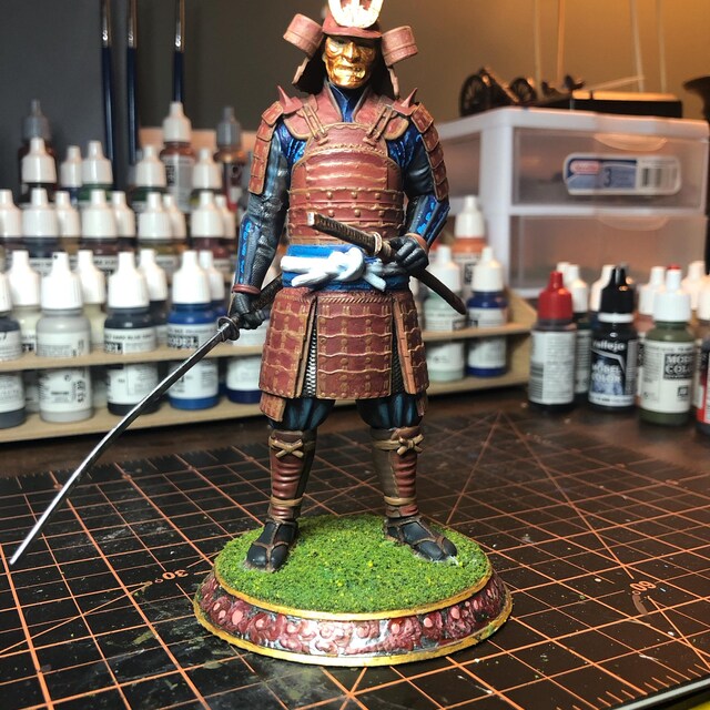 日本の武士の鎧ミニチュアディスプレイ 日本の武士の鎧ミニチュアディスプレイ