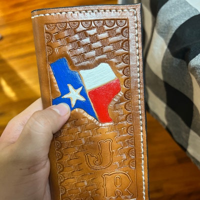 Custom Handmade Texas Wallets - Etsy