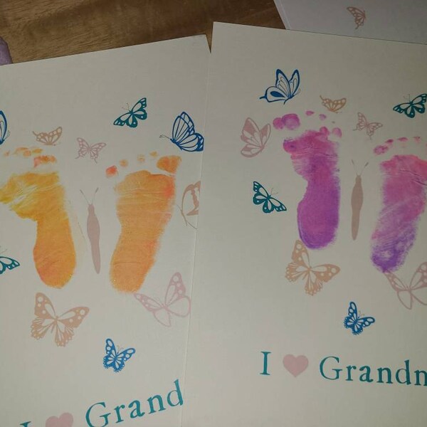 Daddy Footprint Poem | Following in Your Footsteps | Fathers Day ...