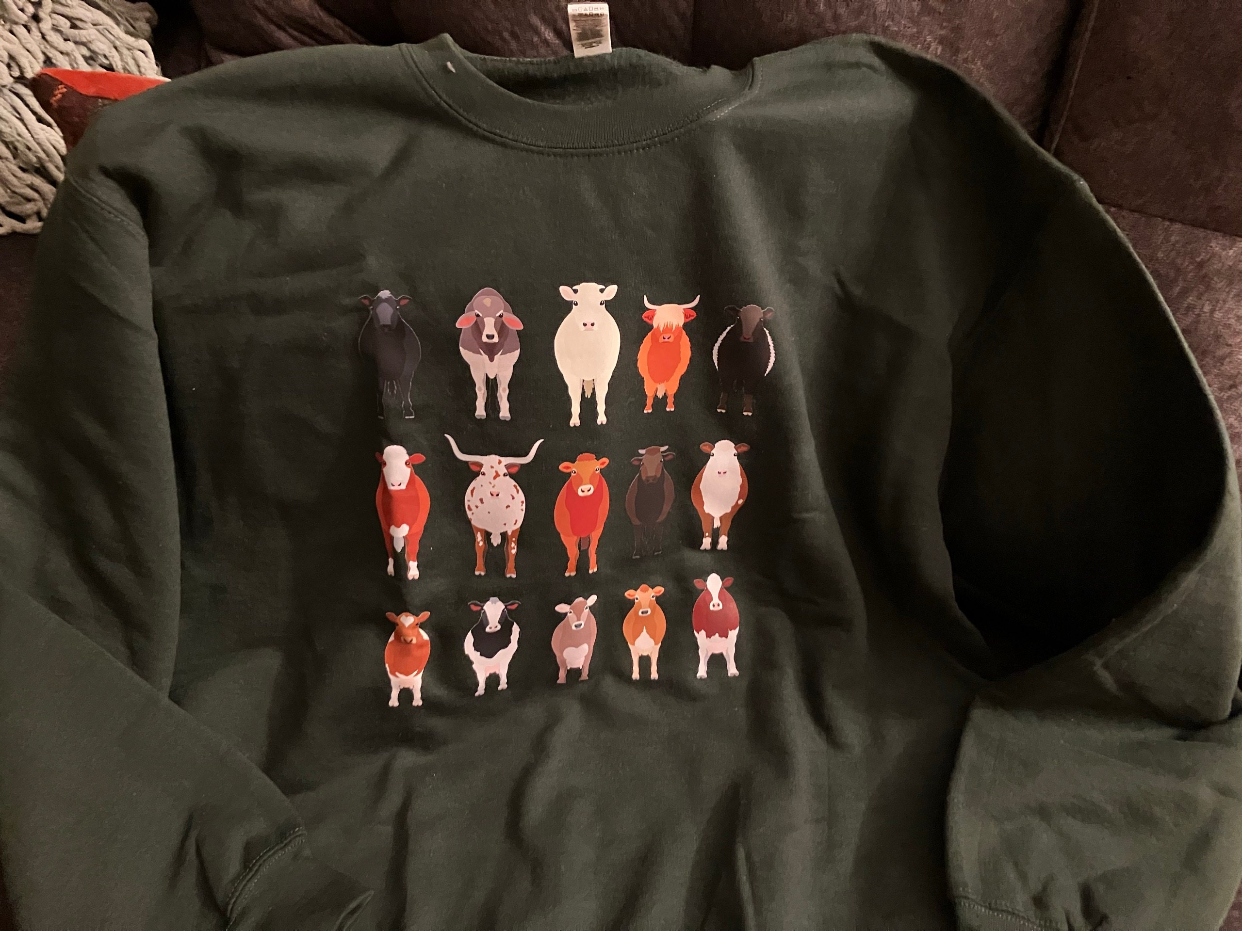 Cow Sweatshirt Gift For Farmers, Western Lover Sweatshirt, Cowboy Sweater, Cute Cowgirl Hoodie, Highland Cow Hoodie, Funny Cow tshirt