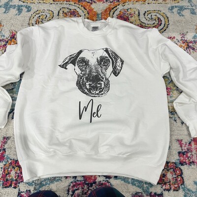 Custom Pet Sweatshirt From Photo Custom Dog Sweater - Etsy