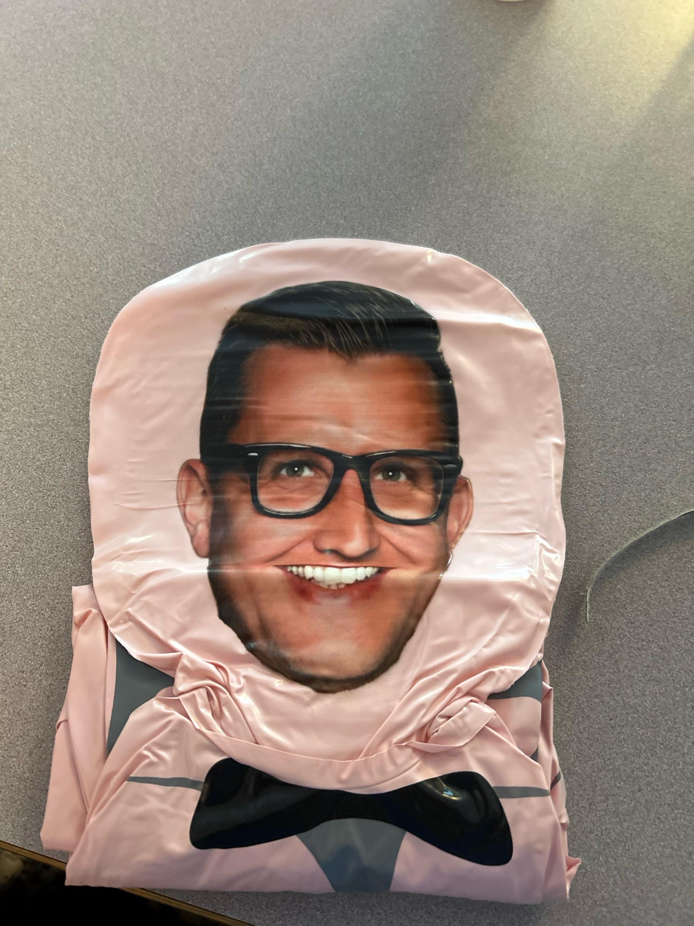 Bachelorette Blow Up Doll Party Favor, Pool Party Fun Bachelorette Gift, Blow Up Husband, Groom Blow Up Doll, Inflatable Man Printed Face