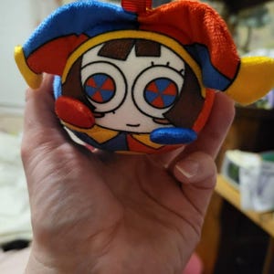 ポムニ もち豆 ぬいぐるみキーホルダー アメイジング デジタルサーカス