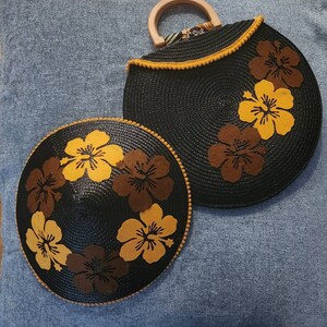 フェルトハイビスカスフラワー 3サイズ フェルトダイカット