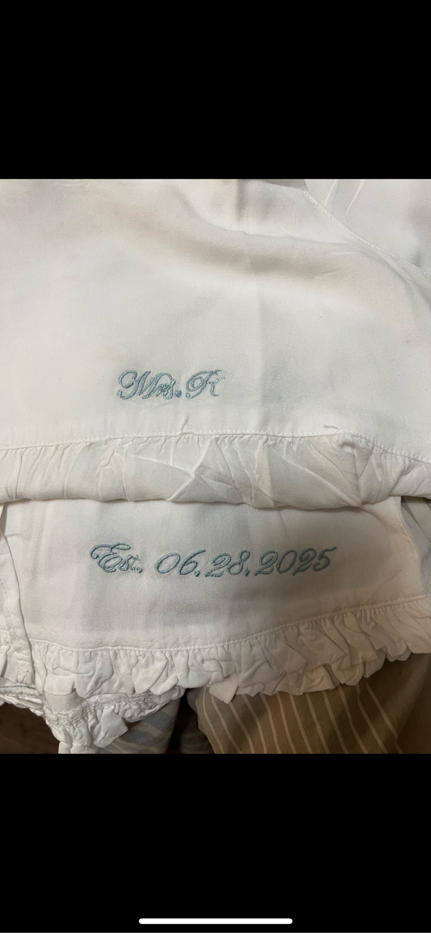 Bridesmaid PJs Personalized Gift Getting Ready Nightie for Bridesmaid Bachelorette Party Pajamas Bridal Shower Gift