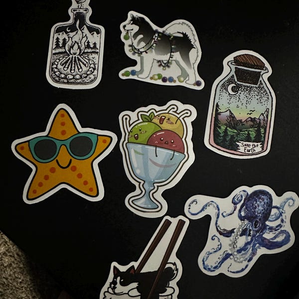10-100 Random Sticker Pack - Etsy
