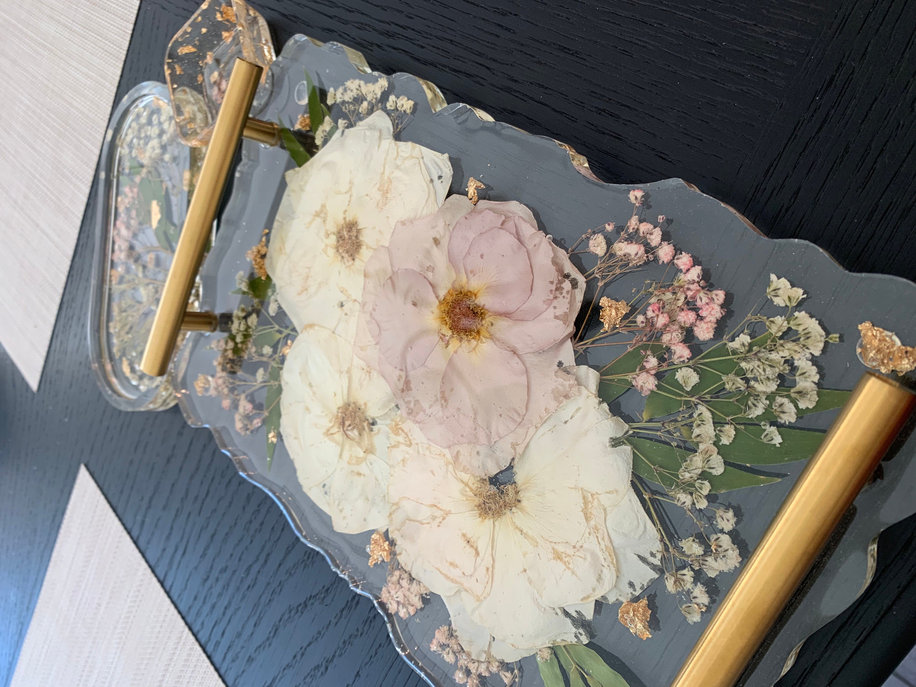 Preserved flowers from Myranda's etsy review