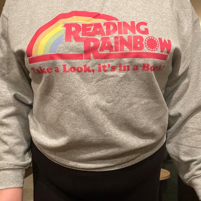 Reading Rainbow Sweatshirt Reading Rainbow Hoodie Take A Look It s in A Book Sweatshirt Rainbow Book Hoodie Book Lover Gift 4047p Etsy