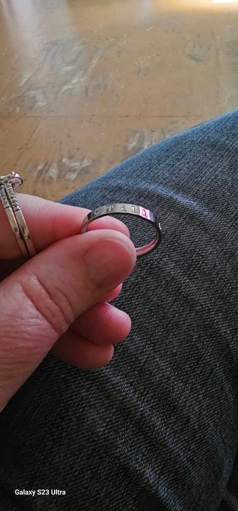 Grace and Glory · Psalms 84:11 · Fight on My Knees · Religious Ring · Christian Ring · Faith Gift · Personalize Jewelry · Personalize Ring