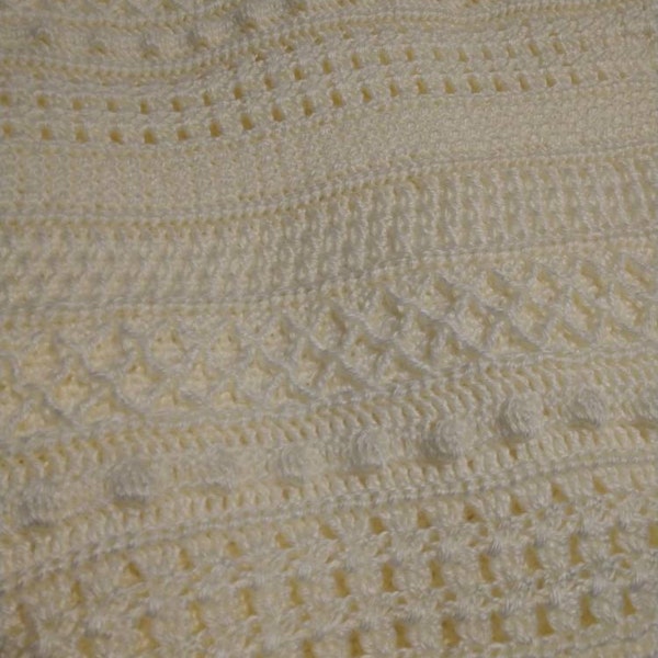 Easy Crochet Modern Blanket Pattern: Video Tutorial + Chart, 9 Sizes ...