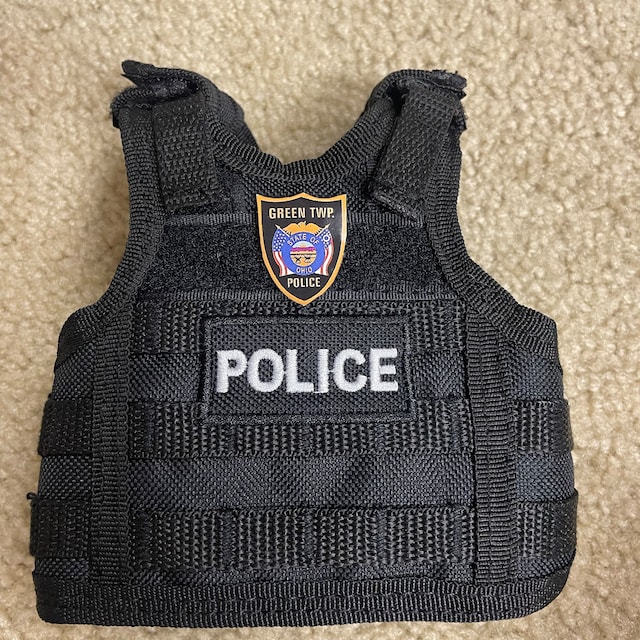 Melon Melo (2 Pack) Embroidered Police Patch for Vest