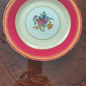 Ensemble Vintage Tasse Et Assiettes à œufs Royal Albert Lady Carlyle - Fabriqué En Angleterre - Occasion