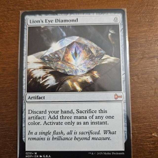 Lion's Eye Diamond - Custom Proxy Commander Card - Etsy UK