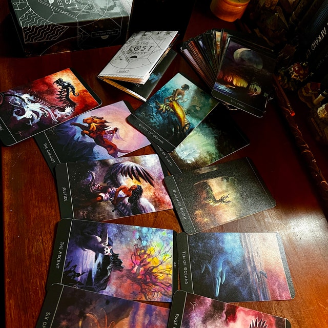 The Lost Forest™: 3rd Edition 80 Card Indie Tarot Deck - Etsy The Lost Forest™: 3rd Edition 80 Card Indie Tarot Deck - Etsy