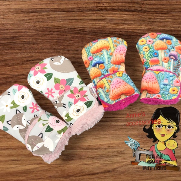 Baby and Toddler Winter Wrap Mittens Sewing Pattern & VIDEO Tutorial ...